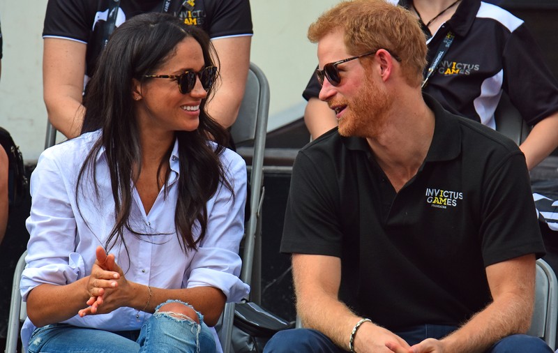 FOTO| Prințul Harry și Meghan Markle, prima apariție publică oficială