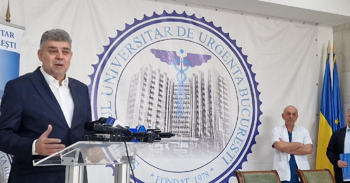 Marcel Ciolacu la Spitalul Universitar de Urgenta Bucuresti despre procesul Pfizer vaccinuri covid.