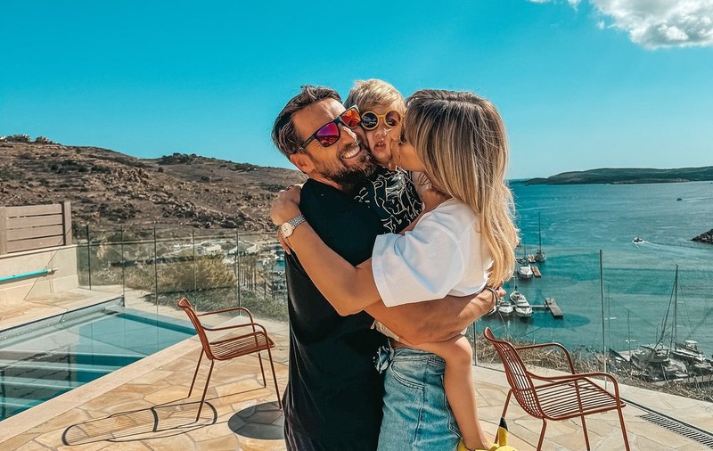 Dani Oțil a fost vizitat în Malta de Gabriela Prisăcariu și fiul lor: „Ne-a fost așa dor”. Imagini adorabile cu Tiago
