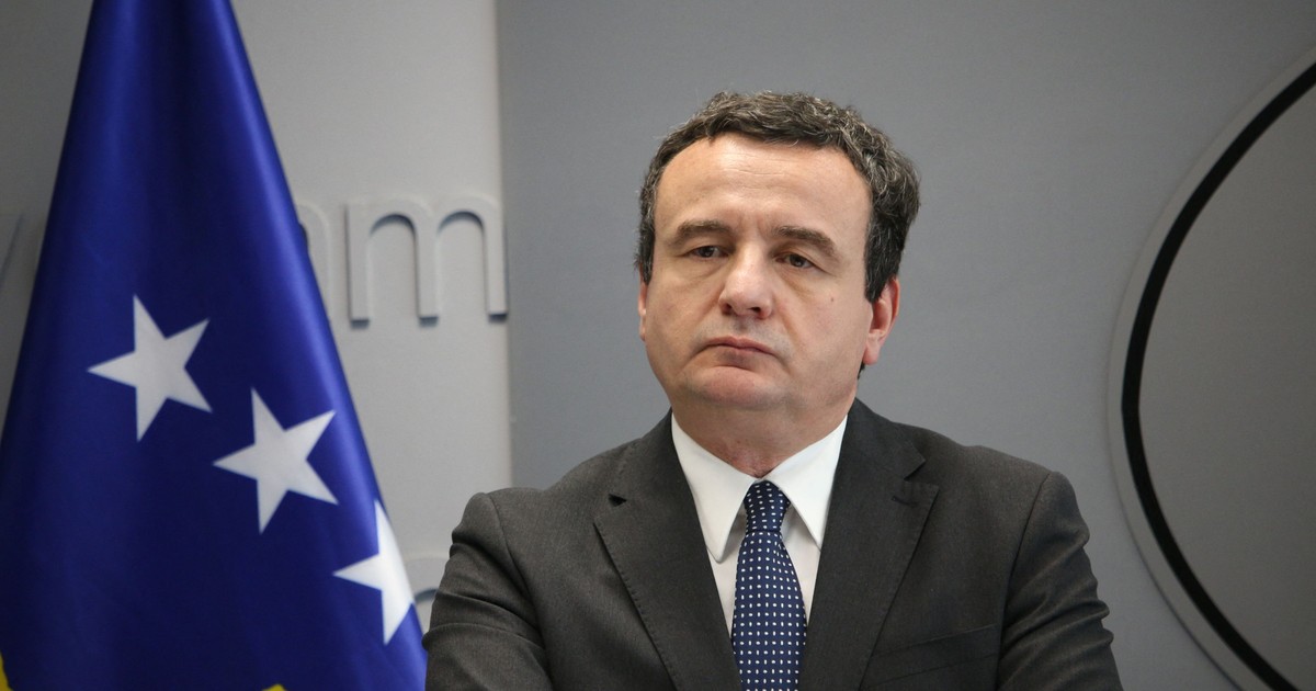 Albin Kurti, premierul Kosovo. FOTO: Hepta.