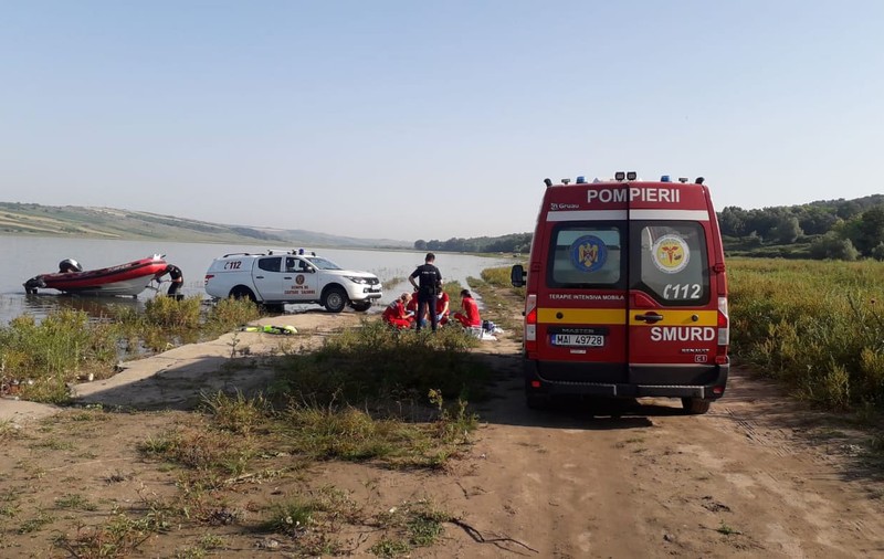 Un bărbat a murit înecat într-un baraj de acumulare din Vaslui