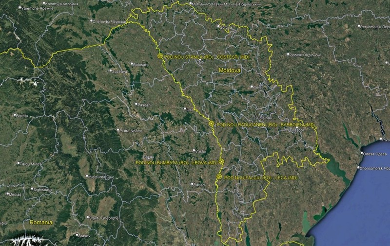 România construiește patru noi poduri peste Prut. Locații și stadiul proiectelor
