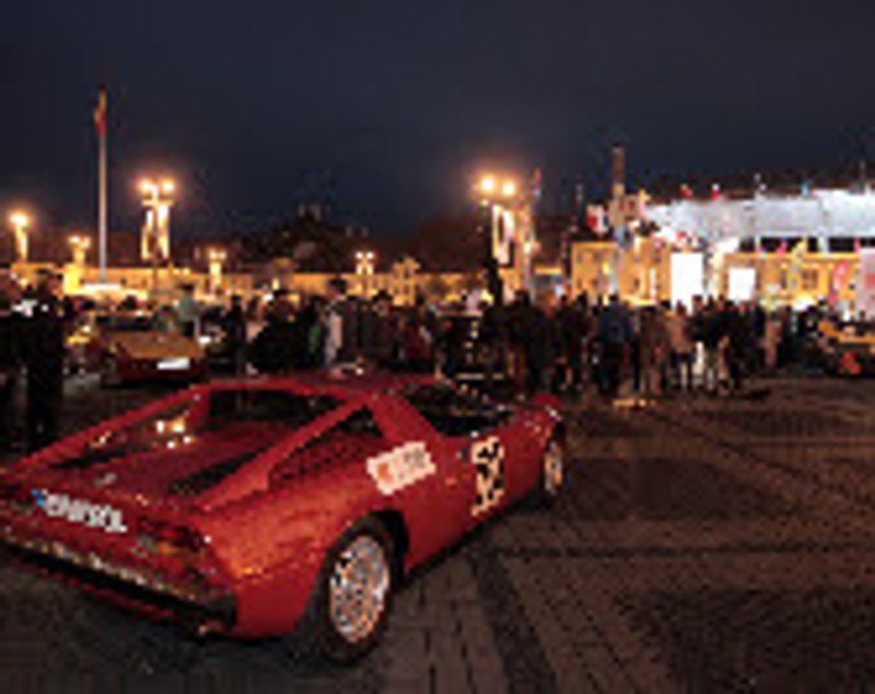 Sibiu Rally Challenge a început cu parada din centrul orașului