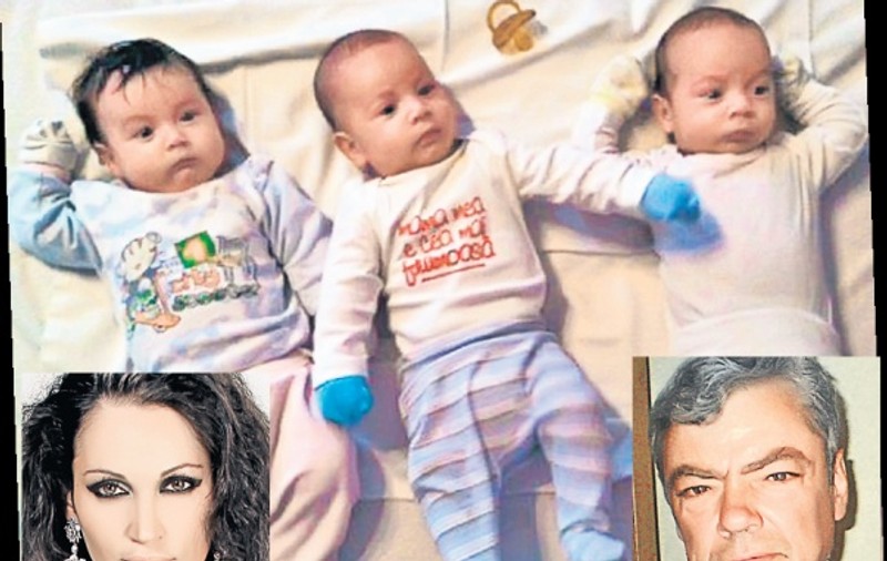 Nicoleta Luciu nu şi-a invitat tatăl la botezul tripleţilor