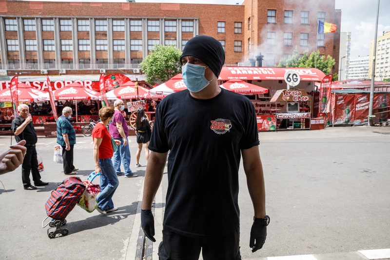 Adrian Rebengiuc, managerul terasei Obor