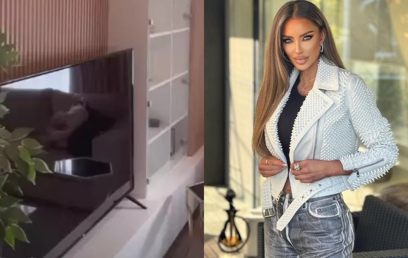 Imagini cu apartamentul în care locuiește Bianca Drăgușanu cu Sofia, fetița ei. L-a renovat anul trecut, fără ajutorul designerului