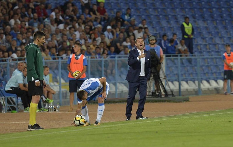 Antrenorul Craiovei, Davis Mangia, își avertizează defensiva după trillerul cu Sepsi: ”Dacă vrem să ne batem la campionat nu avem voie să luăm goluri ușor”