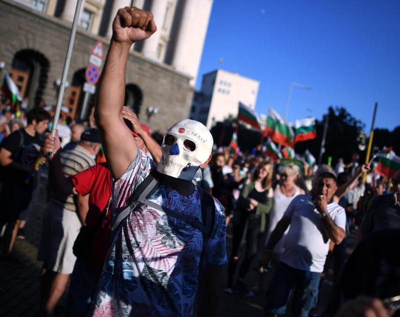 Proteste de amploare la Sofia: manifestanții au blocat centrul capitalei bulgare și au cerut demisia premierului Boiko Borisov