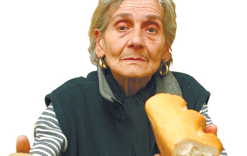 O să mănânc doar pâine şi cartofi