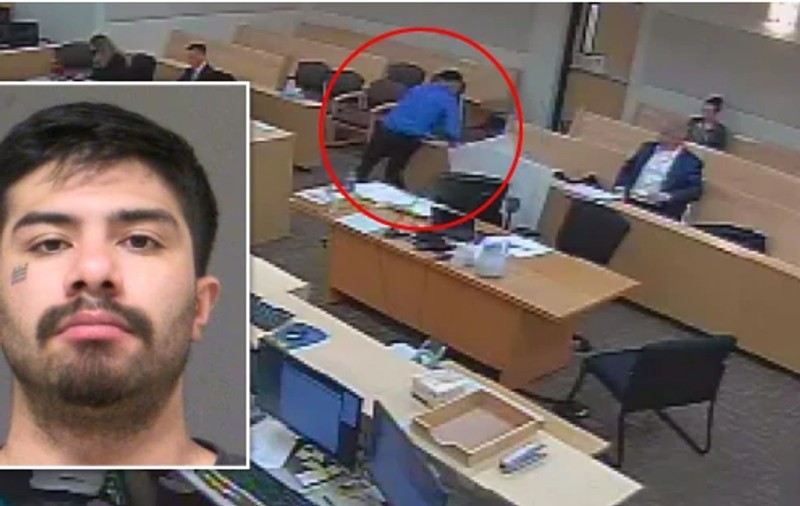 Un suspect de crimă a fugit din tribunal, în SUA, după ce polițiștii i-au scos cătușele. Unde a fost găsit
