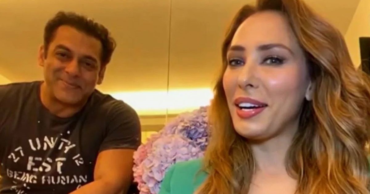Iulia Vântur și Salman Khan