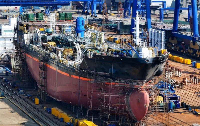 China a luat fața Statelor Unite și la construcția de nave. Planul lui Trump pentru recuperarea decalajului uriaș