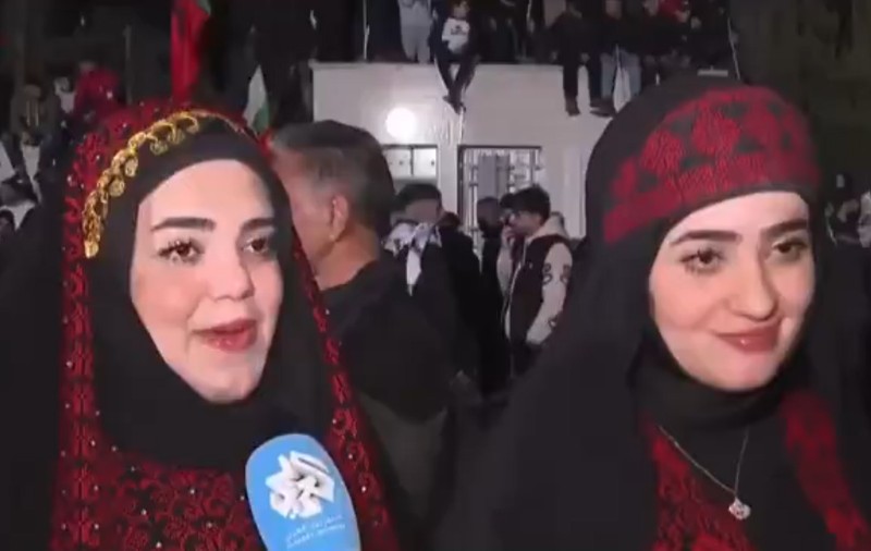 Povestea unei tinere palestiniene care s-a născut când tatăl ei era în închisoare și l-a îmbrățișat prima oară la 21 de ani, când l-au eliberat israelienii | VIDEO