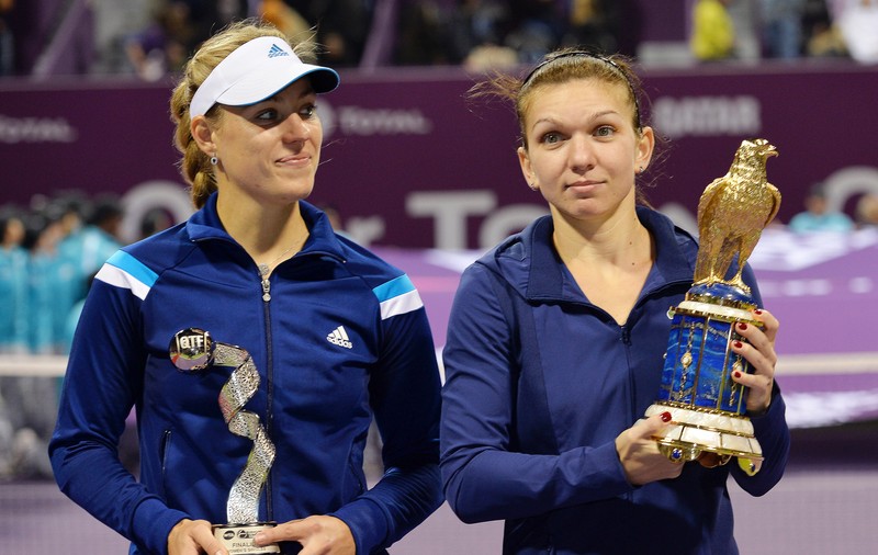 Tenis. Simona Halep - Angelique Kerber, marți, de la ora 14:30, în cel de-al doilea meci de la Turneul Campioanelor