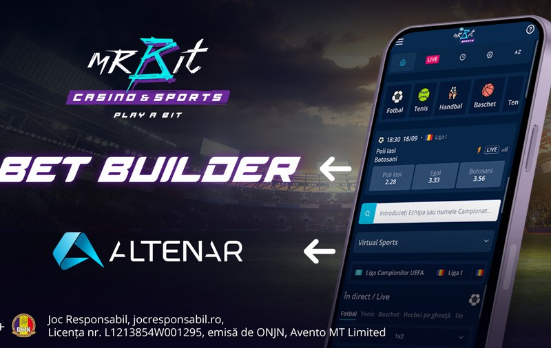 Mr Bit redefinește experiența pariurilor online prin parteneriatul cu Altenar