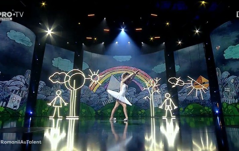 Ema Stoian, micuța dansatoare care a primit Golden Buzz de la Andra la Românii au talent, a impresionat în finală. "În orice zi a anului poți să-mi scrii o dorință și o să ți-o îndeplinesc" | FOTO & VIDEO