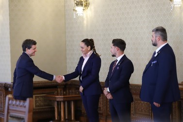 POT a ajuns la consultările de la Palatul Cotroceni. Sursă foto: Dumitru Angelescu