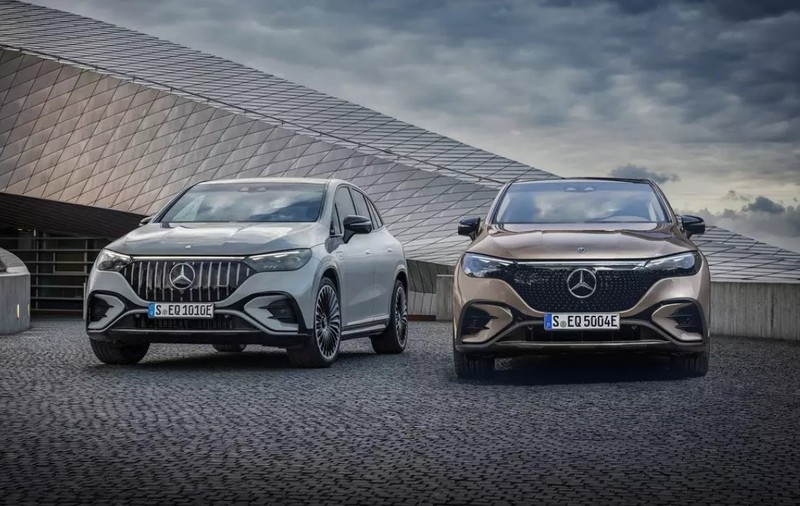 Termenii de ordine pentru succes par să fie acum „SUV” și „electric”. În traducere cu steluță: Mercedes EQE SUV.