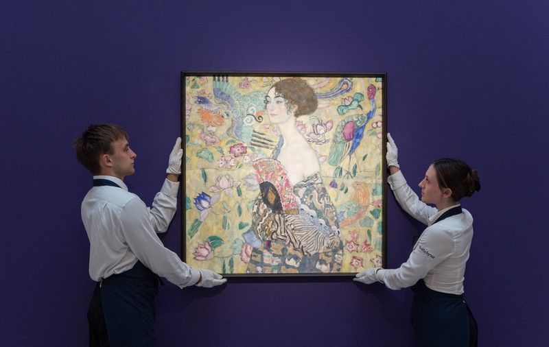 O pânză de Gustav Klimt a fost scoasă la licitație: „Poate deveni cel mai scump tablou vândut vreodată în Europa”