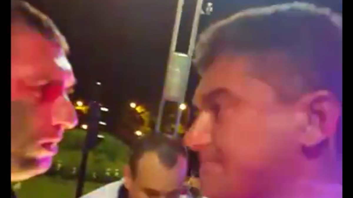Filmul complet al bătăii dintre Cristian Boureanu şi poliţişti