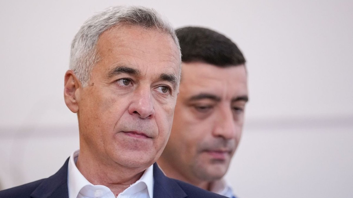 Călin Georgescu și George Simion. Foto: Hepta