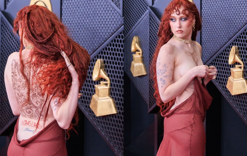 Artista care a apărut în sânii goi la Premiile Grammy 2026. A lăsat totul la vedere pe covorul roșu