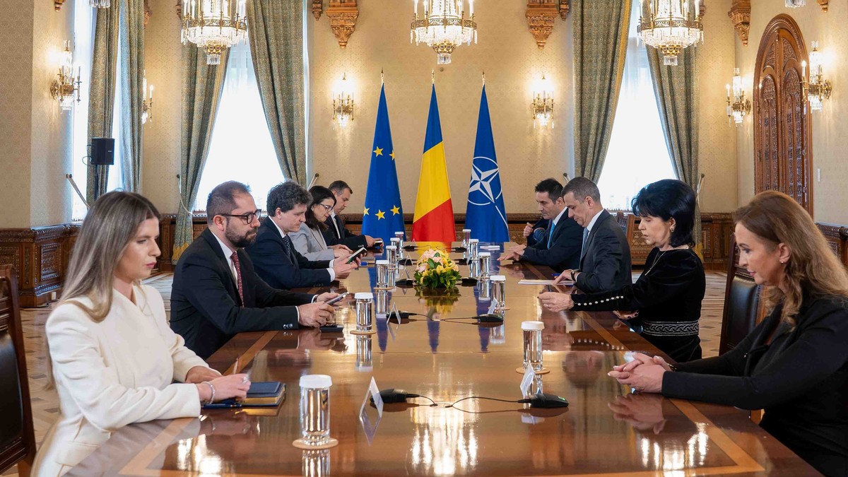 Nicușor Dan față în față cu Sorin Grindeanu la ultima consultare oficială FOTO Presidency