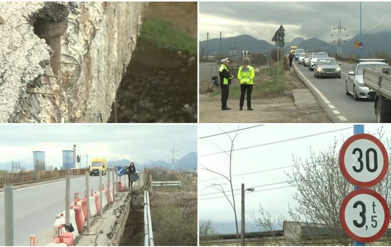 Un pod din Brașov, pe care circulă mii de mașini zilnic, pericol public: „Noaptea nu ai curaj să treci pe-aici”
