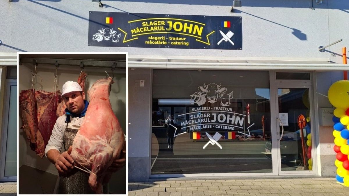 Inaugurare Măcelăria „Slager John”, Belgia, 1 februarie 2025 sursă foto: Slager JOHN FaceBook