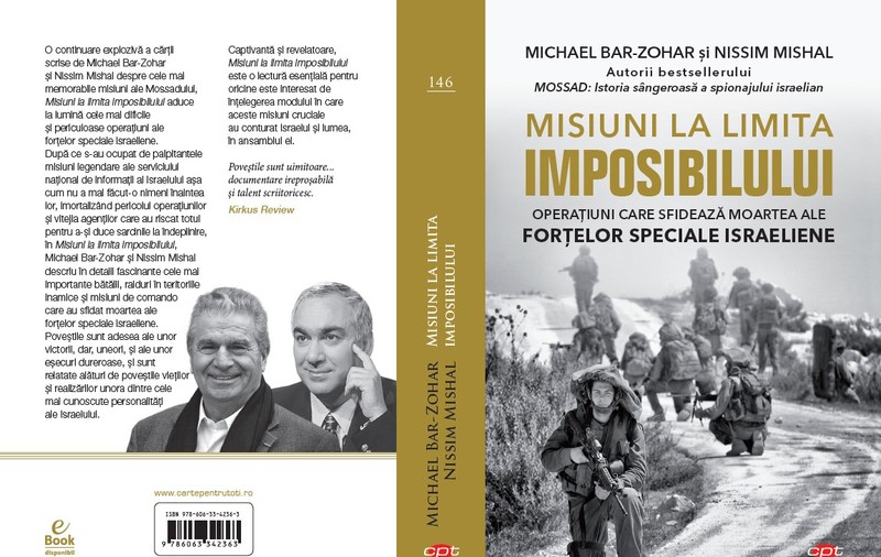 "Misiuni la limita imposibilului", de Michael Bar-Zohar și Nissim Mishal | RECOMANDARE DE CARTE