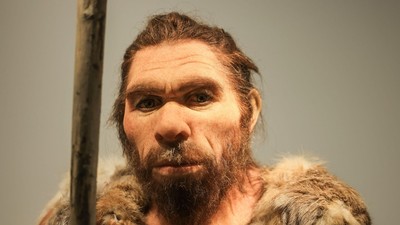 O replică a omului de Neanderthal