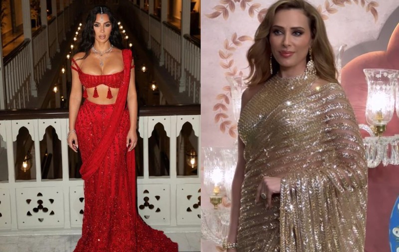 Imagini de la nunta lui Anant Ambani. Kim Kardashian și Iulia Vântur s-au pregătit intens pentru eveniment