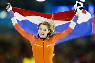 Sportiva batavă e cotată cu șanse la medalii, în probele de 500 și 1.000 de metri | Foto: EPA