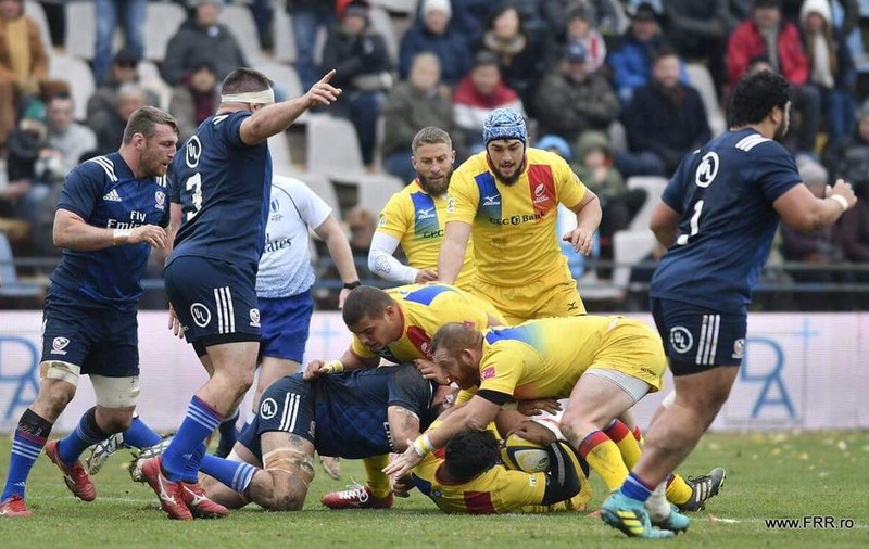 România - SUA 5-31, meci test de rugby disputat în Ghencea