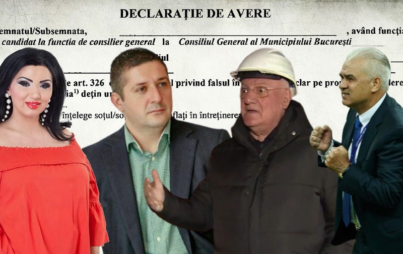Averile candidaților celebri: Câți bani ia Adriana Bahmuțeanu de la Antena Stars, cu cât a vândut o casă Dan Bucura, câte milioane au Mitică Dragomir și Anghel Iordănescu