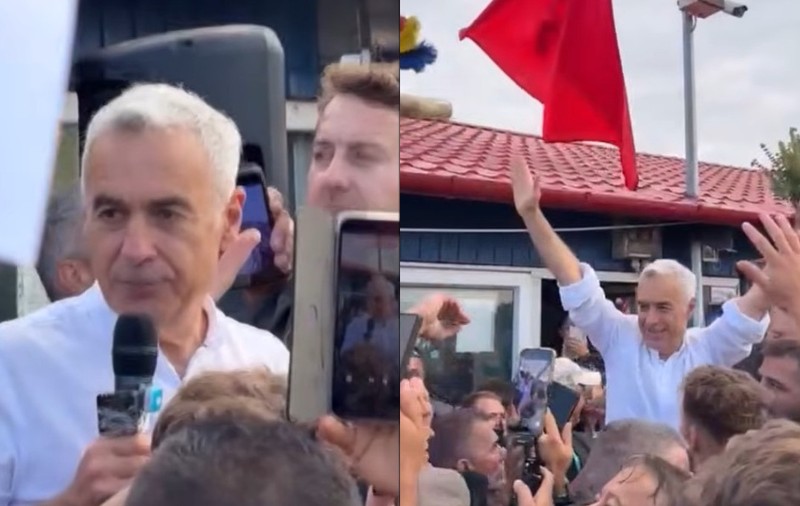 Călin Georgescu a făcut baie de mulțime în Piața de vechituri din Oradea