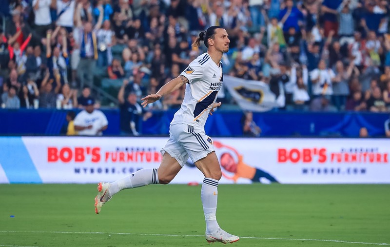 Suedezul Ibrahimovici, primul hat-trick pentru LA Galaxy | VIDEO