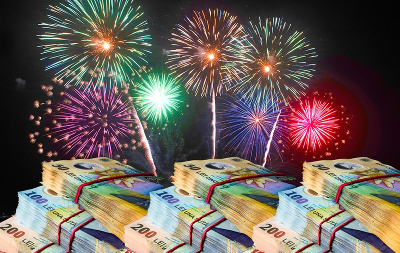 Dezmăț pe banii publici în SICAP. Zeci de primării de comune aruncă mii de euro pe spectacole pirotehnice: „Știți cum e! Dacă nu ai un foc de artificii, parcă nu e Revelion”