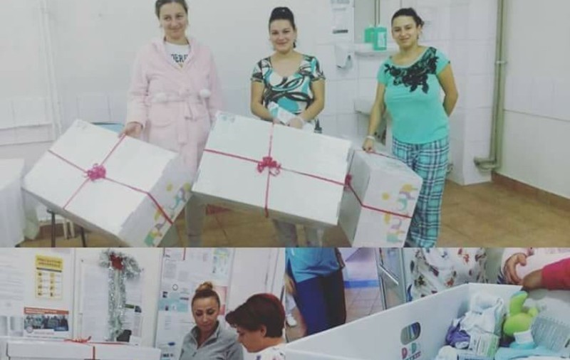Campania „Născut de Ziua Mamei” oferă trusouri mamelor și copiilor din medii dezavantajate