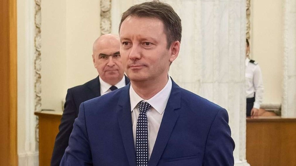 Premierul desemnat Siegfried Mureșan la o conferință de presă în Parlament. Foto: Profimedia