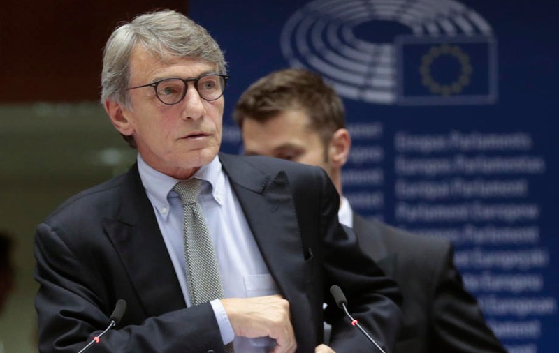 Președintele Parlamentului European, în carantină voluntară. Italianul David Sassoli va sta acasă 14 zile