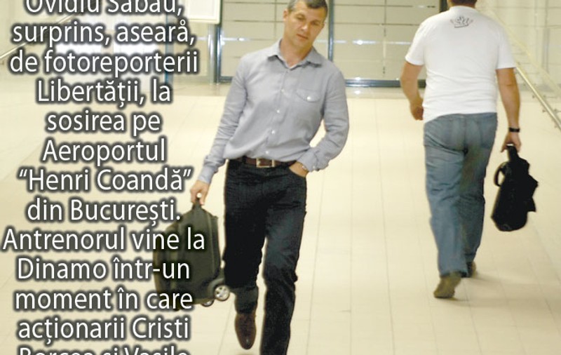 Ovidiu Sabău: «Să fie vedete pe teren»