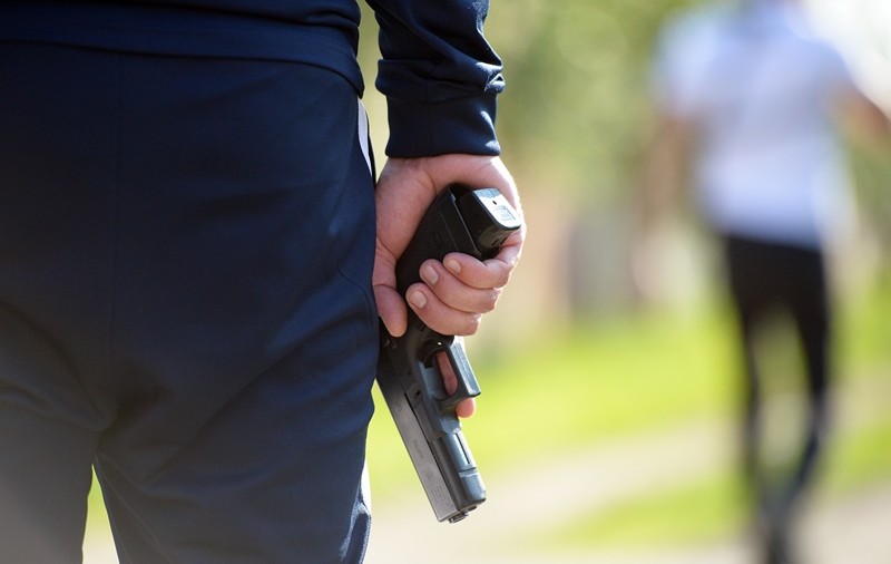 Focuri de armă trase de polițiști pentru a aplana un scandal în Alexandria