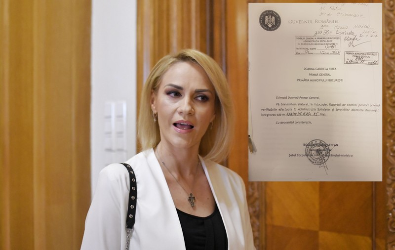 Dovada că Firea a fost informată în legătură cu jaful de la spitalul Gomoiu și a făcut nu cercetări, ci o campanie publicitară!
