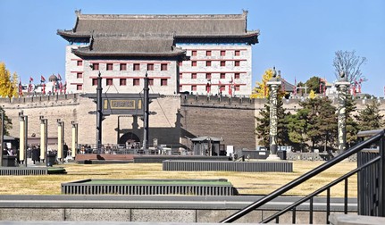 Poarta de intrare a orașului vechi Xi'an, China. Foto: Claudiu Râpan / Libertatea