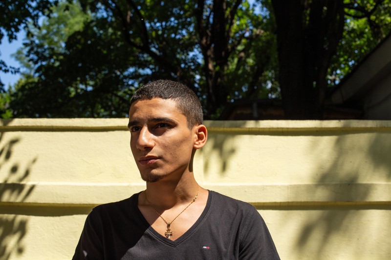 Iulian vrea să dea admiterea la Medicină. FOTO: Vlad Chirea