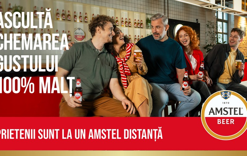 HEINEKEN ROMÂNIA introduce în portofoliul său Amstel®, marca de bere cu o istorie de peste 150 de ani și o puternică reputație internațională