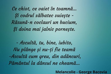 George Bacovia poezii