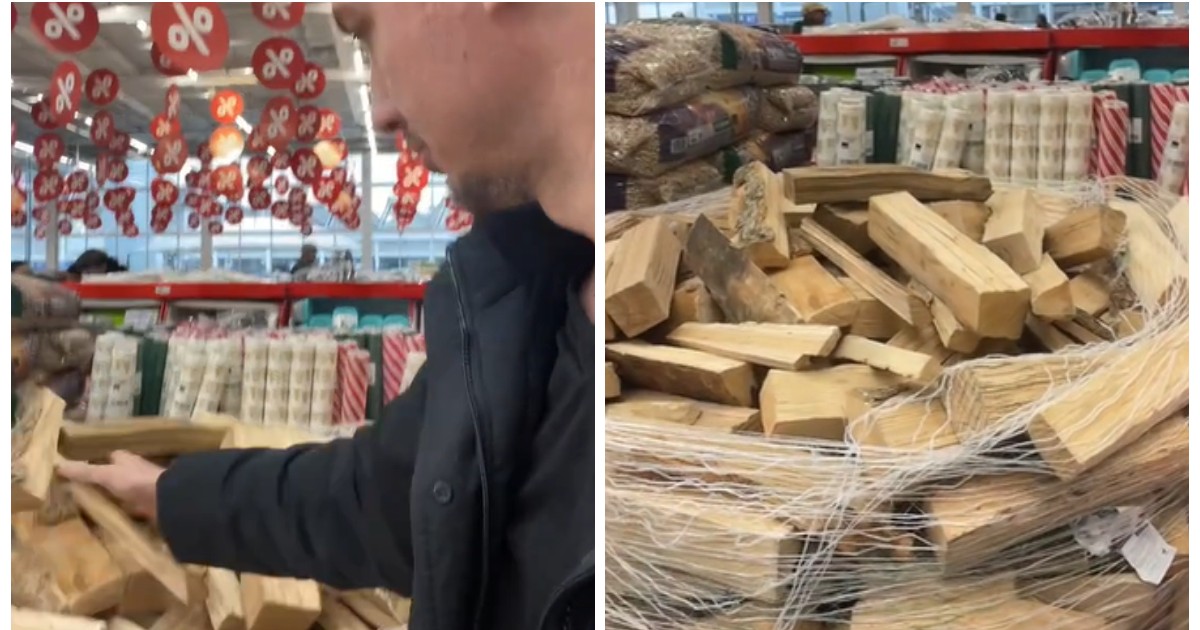 Un român a aflat cât costă lemnele de foc la supermarket, în Elveția: ,,Nu mai faceți figuri în România”