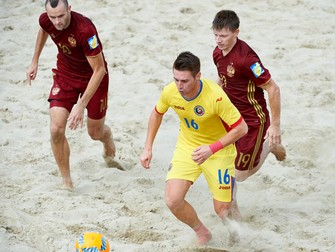Siofok, Hungay - August, 13 Euro Beach Soccer League Siofok 2016 at Nagy Strand on August 13, 2016 in Siofok, Hungary. (Photo by Lea Weil)